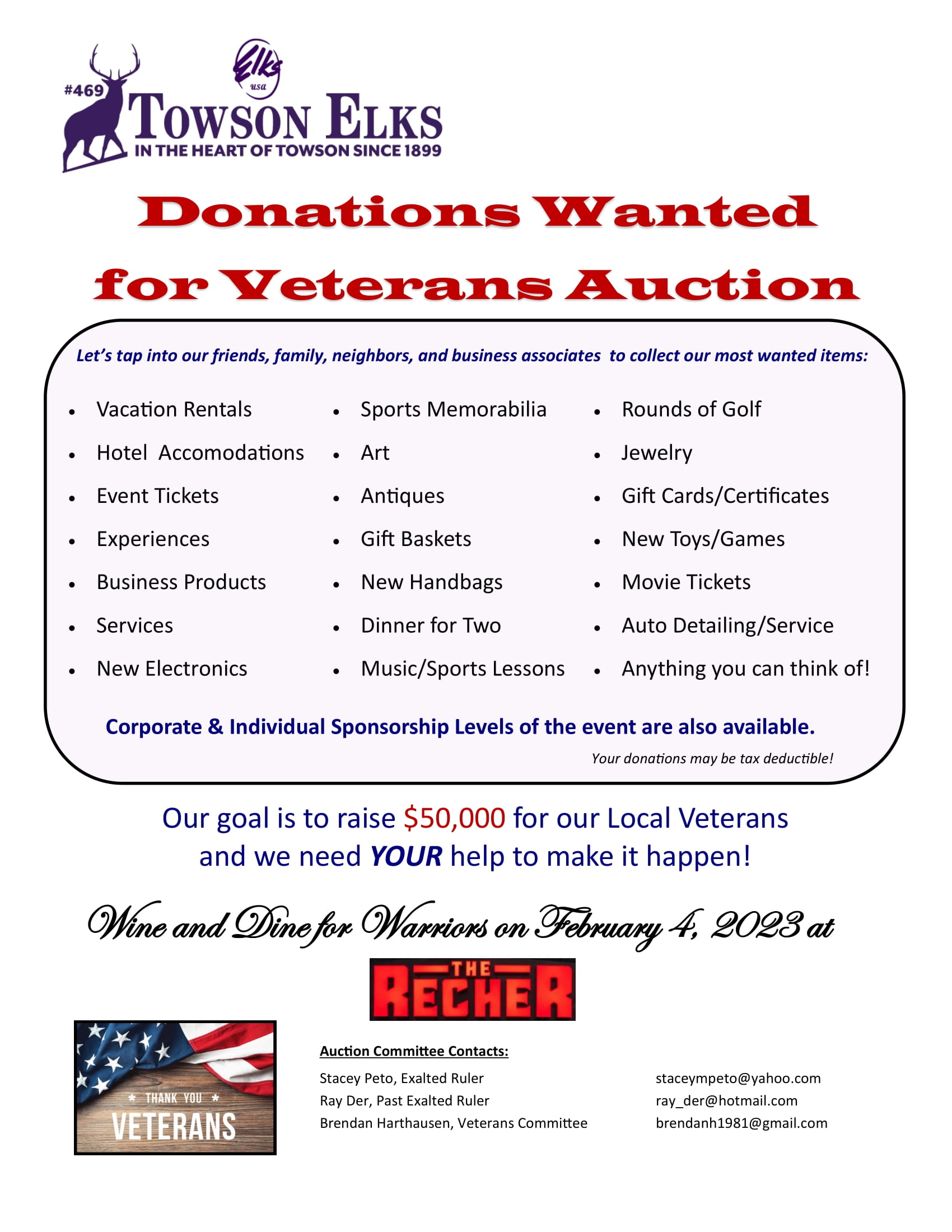 Silent Auction Wanted Flyer-1